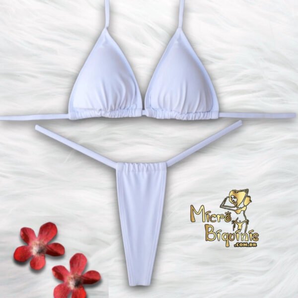 Micro Biquini Cortininha Fio Dental