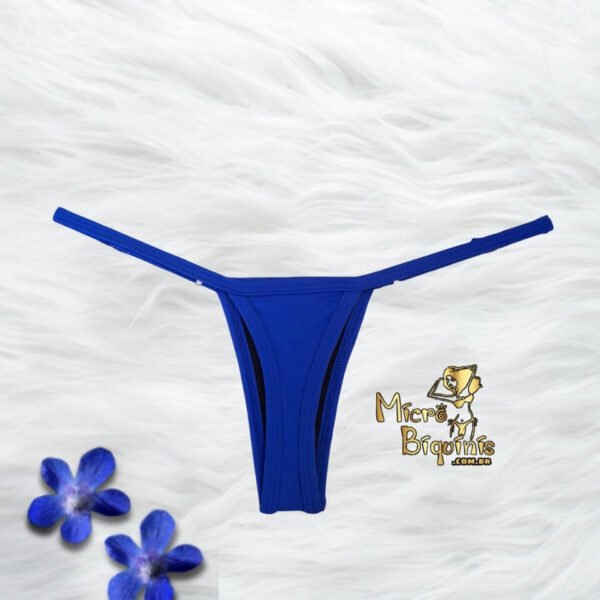 Micro Biquini Fio Dental Blue Marquinha de Bronze - Image 2